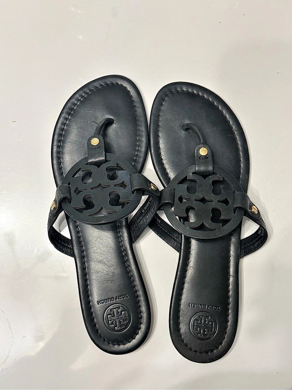 Tory Burch Miller Sandal Black US 9